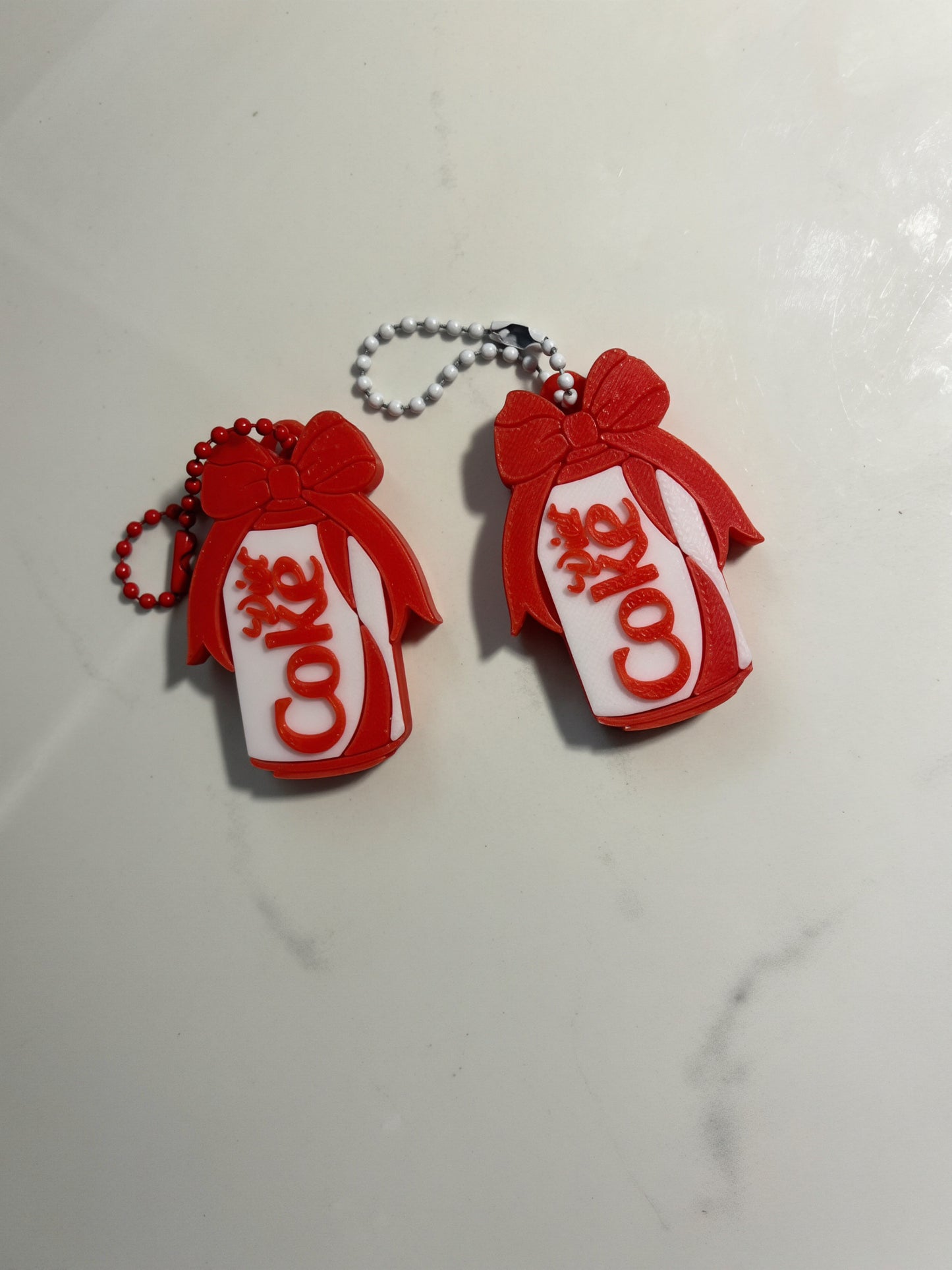 Diet soda can keychain can opener
