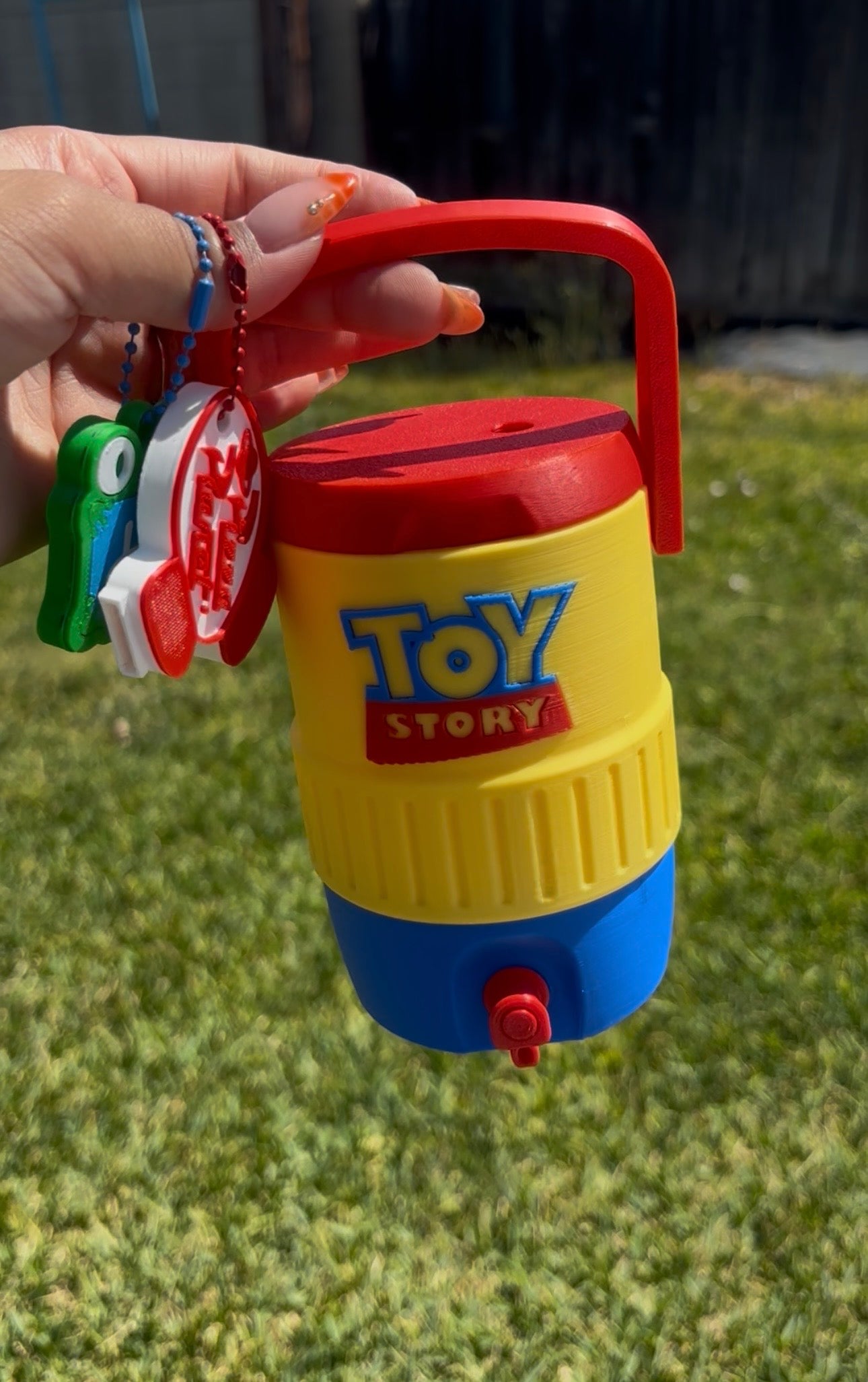 Toy can cooler / can holder
