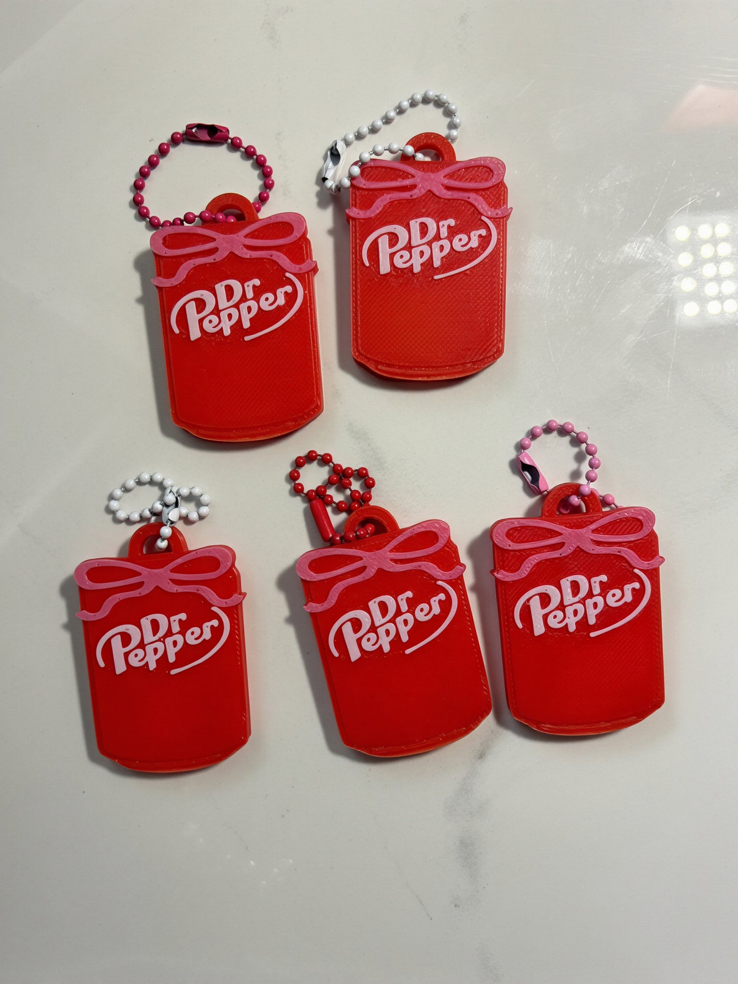 Dr P soda can keychain can opener