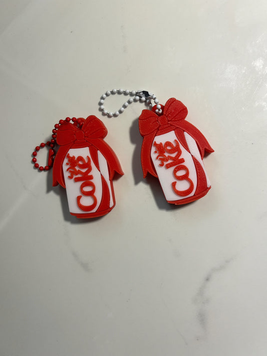 Diet soda can keychain can opener