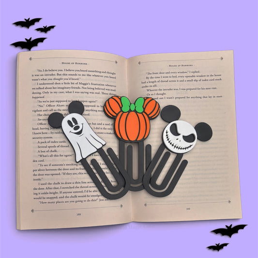 Spooky paperclip Bookmarks