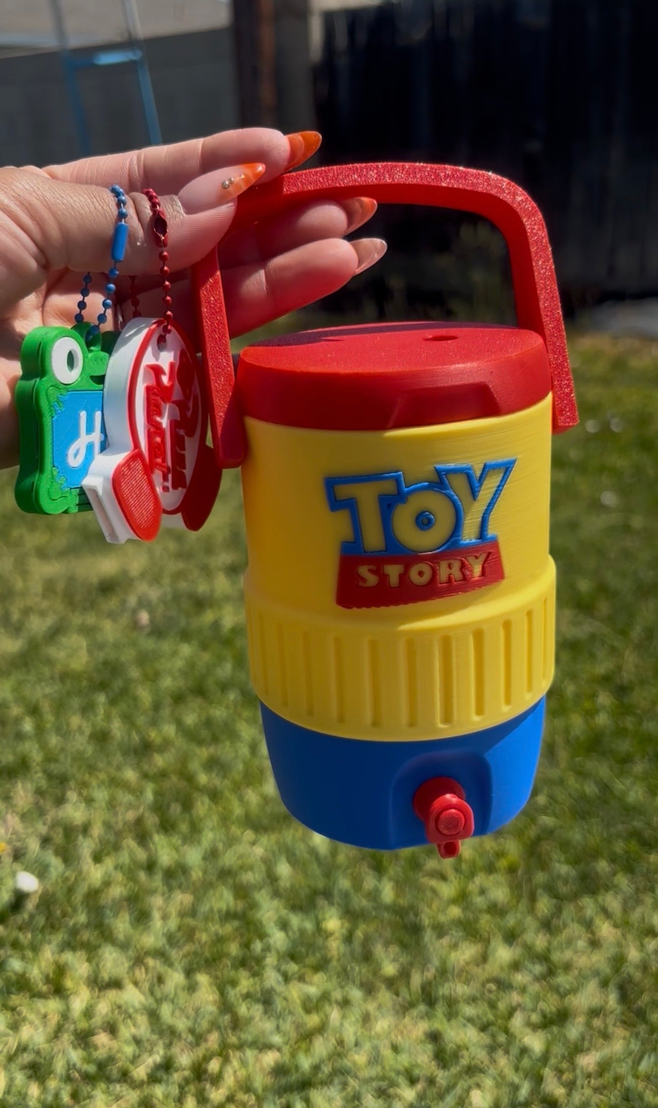 Toy can cooler / can holder