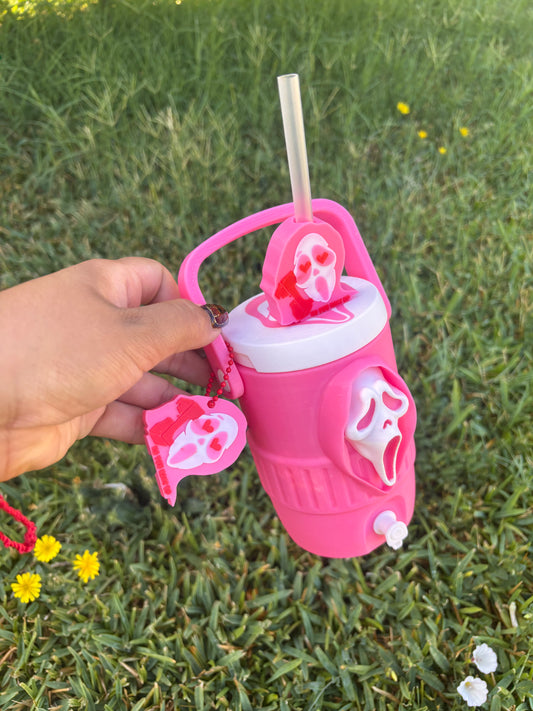 Ghost face can koozie